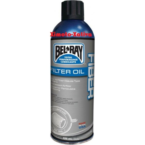 Bel-Ray lubricante filtros aire papel